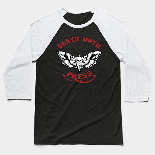 The Silence14 The Silence of the Lambs Deadth Moth Press Baseball T-Shirt by Crazy Cat Style